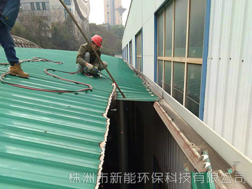 鋼構廠房拆除、回收 (2)